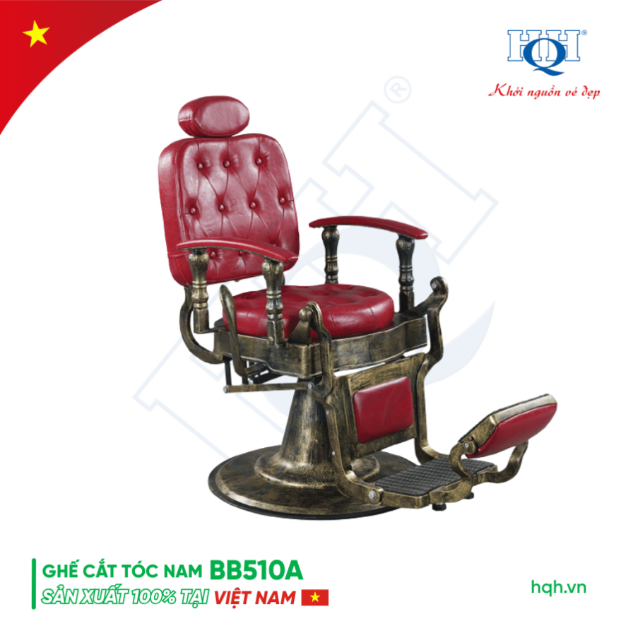 Ghế cắt tóc nam cao cấp BB510A