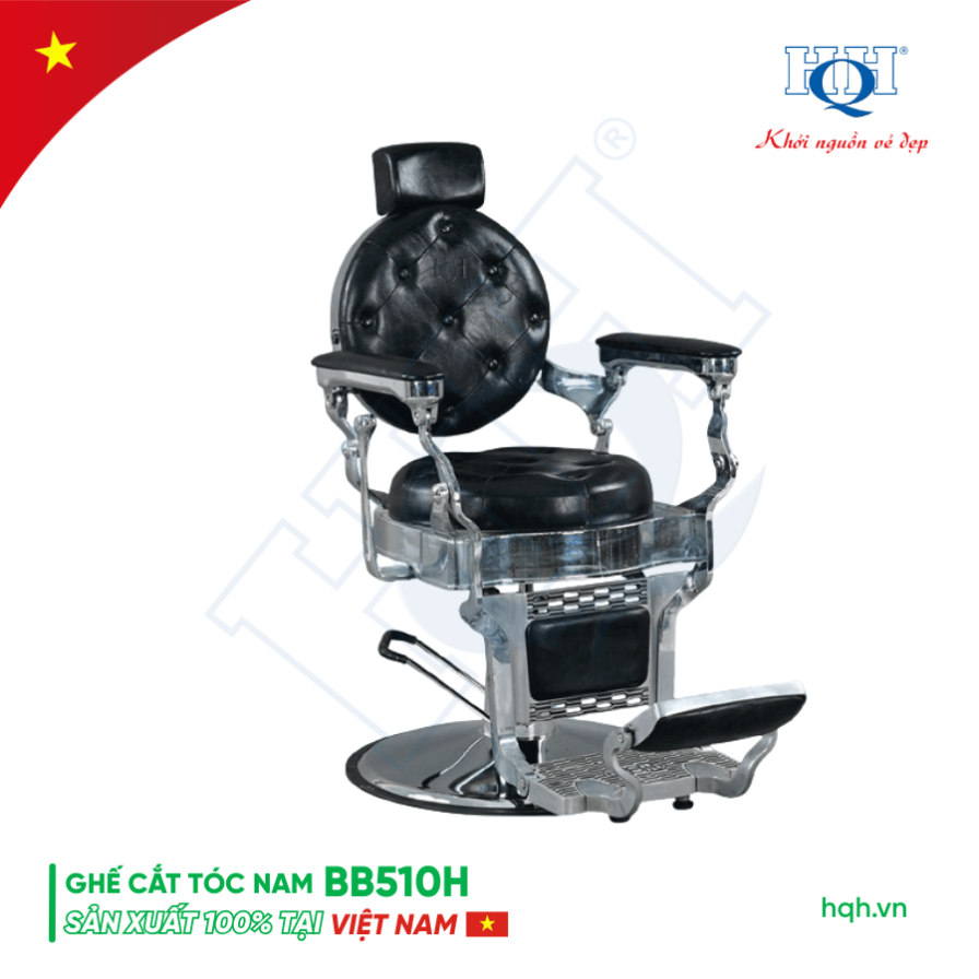 Ghế cắt tóc nam cao cấp BB510H
