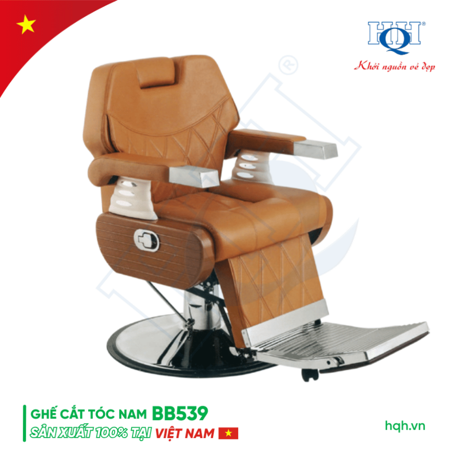 Ghế cắt tóc nam cao cấp BB539