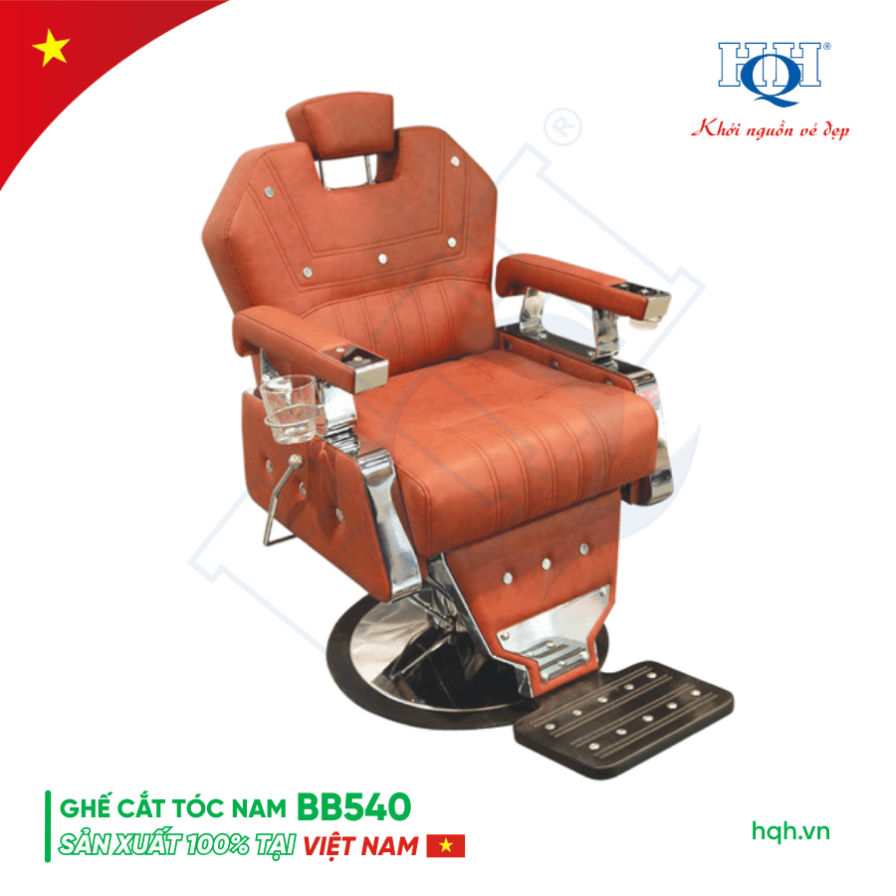 Ghế cắt tóc nam cao cấp BB540