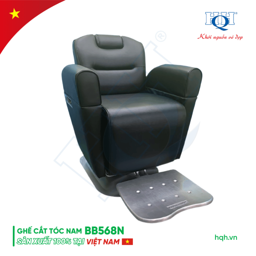 Ghế cắt tóc nam cao cấp BB568N
