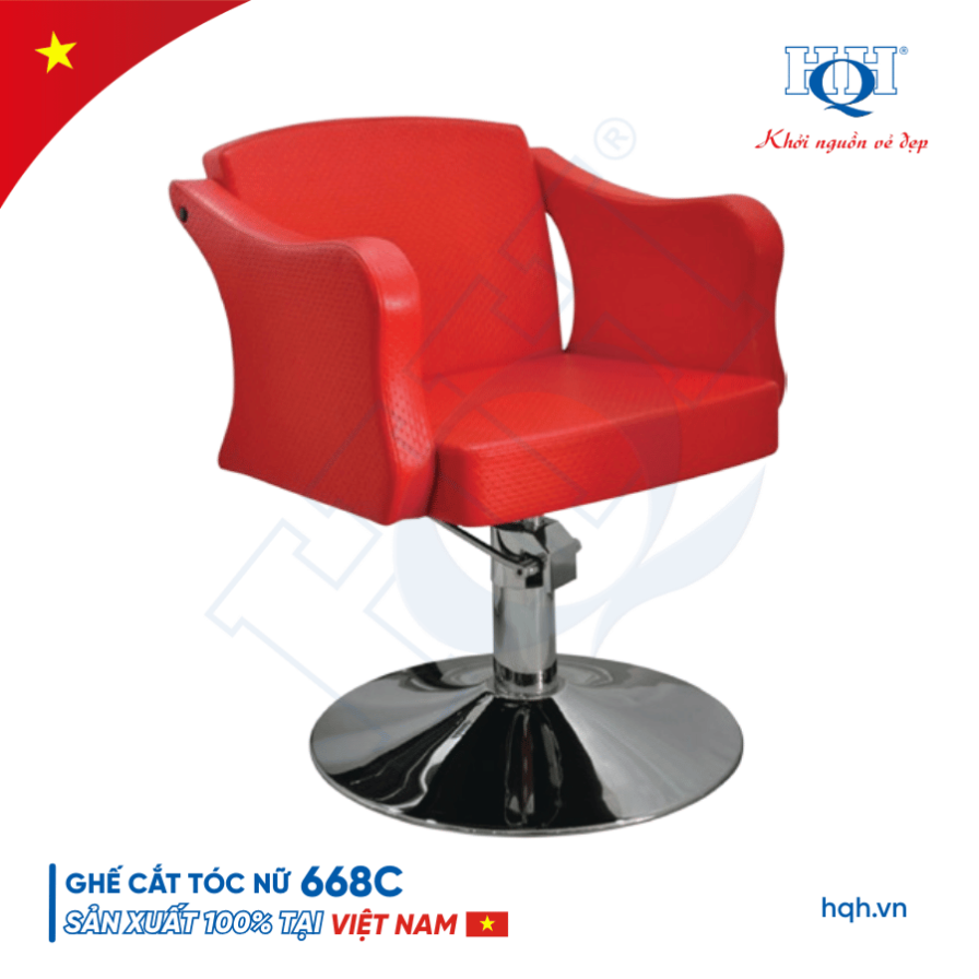 Ghế cắt tóc nữ HQH 668C