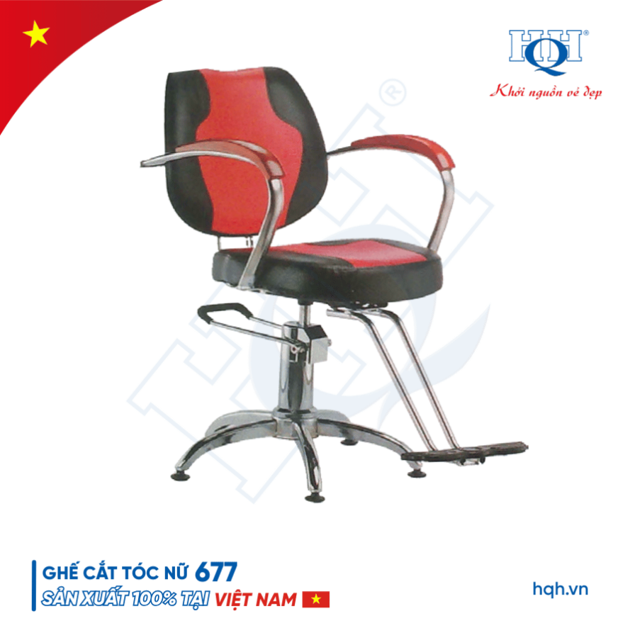 Ghế cắt tóc nam HQH 677
