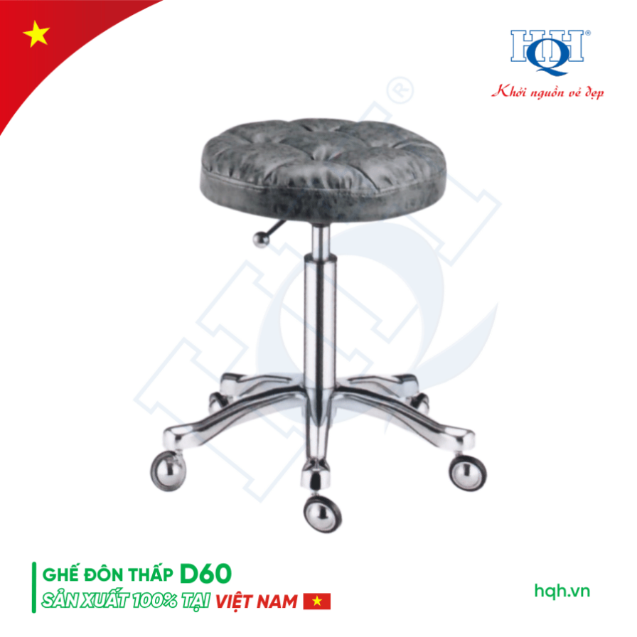 Ghế đôn thấp HQH D60