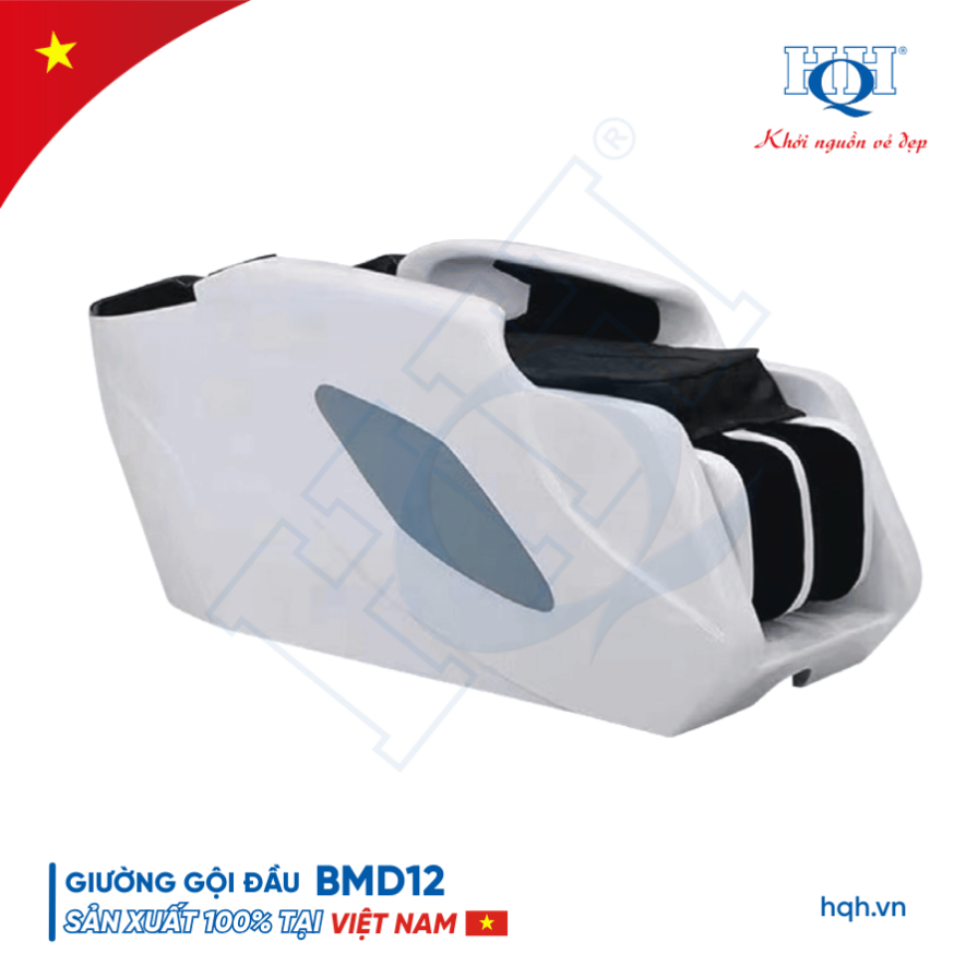 Giường gội đầu Massage cao cấp HQH BMD12