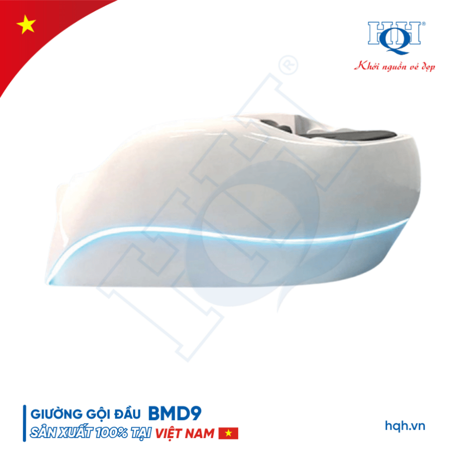 Giường gội đầu Massage cao cấp HQH BMD9