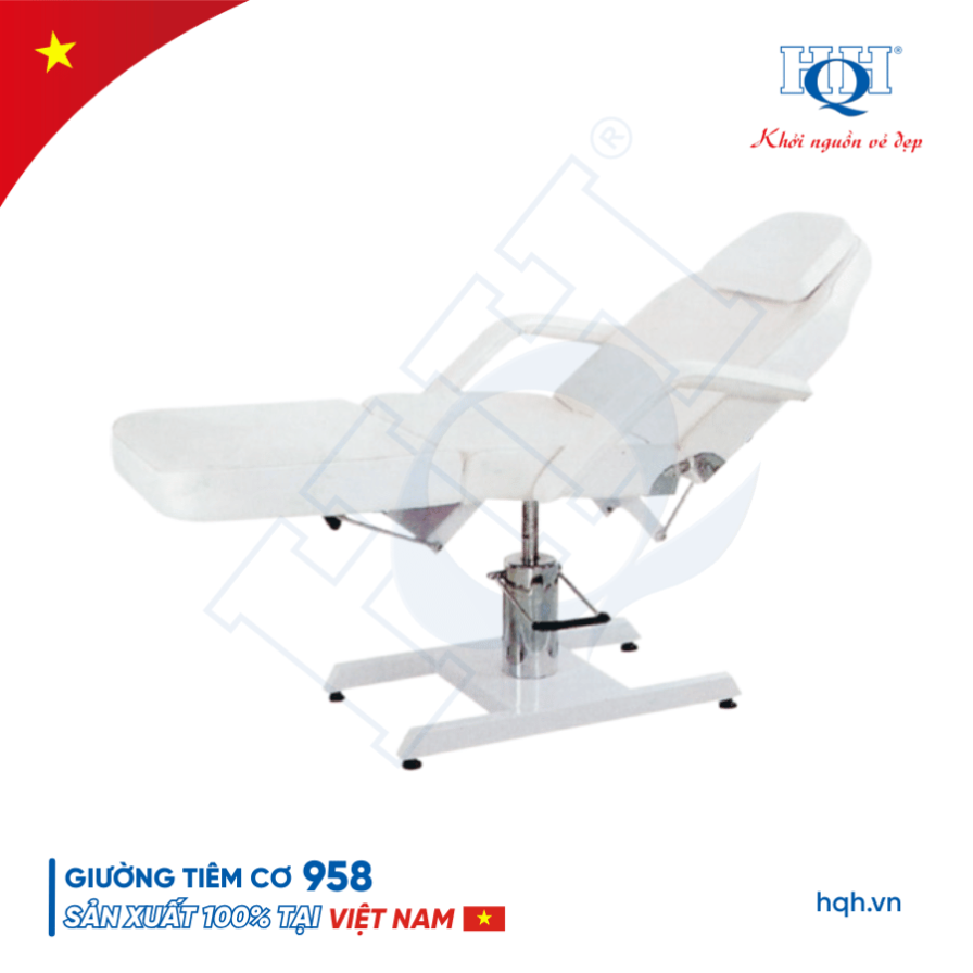 Giường tiêm thẩm mỹ chỉnh cơ HQH 958