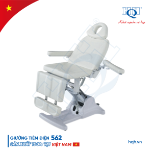 GIƯỜNG TIÊM THẨM MỸ CHỈNH ĐIỆN CAO CẤP HQH 562