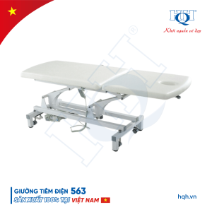 GIƯỜNG TIÊM THẨM MỸ CHỈNH ĐIỆN CAO CẤP HQH 563
