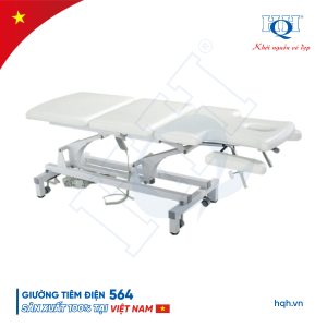GIƯỜNG TIÊM THẨM MỸ CHỈNH ĐIỆN CAO CẤP HQH 564