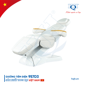 GIƯỜNG TIÊM THẨM MỸ CHỈNH ĐIỆN CAO CẤP HQH 957D3