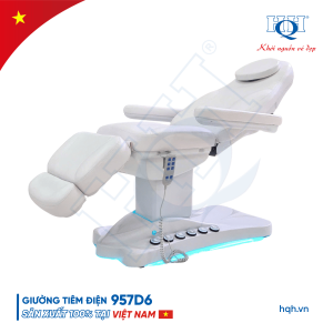 GIƯỜNG TIÊM THẨM MỸ CHỈNH ĐIỆN CAO CẤP HQH 957D6