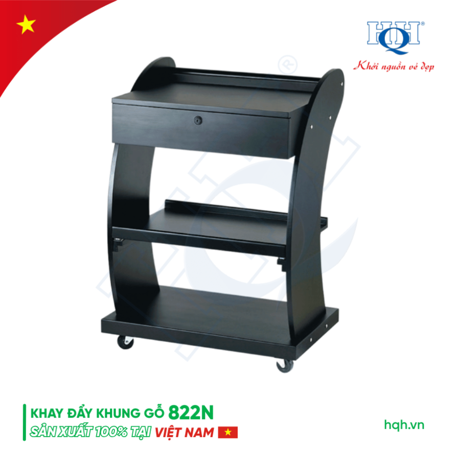Khay đẩy khung gỗ HQH 822N