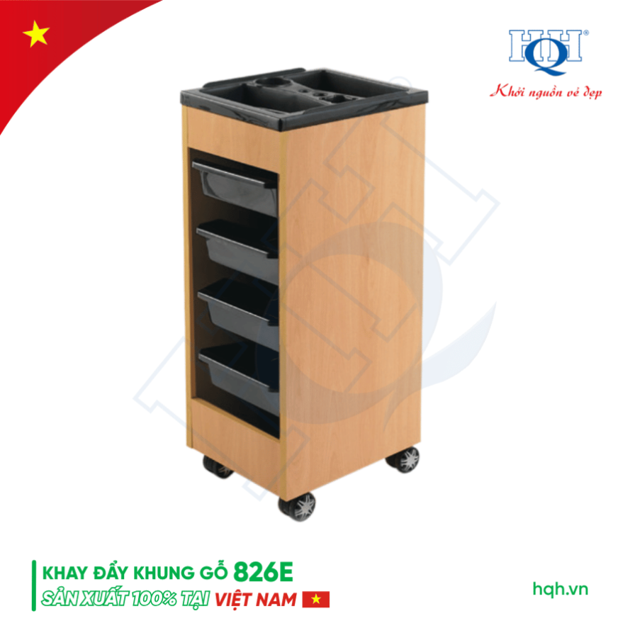 Khay đẩy khung gỗ HQH 826E