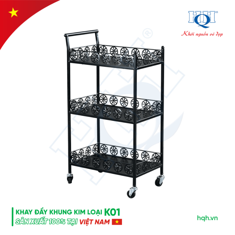 Khay đẩy khung kim loại HQH K01