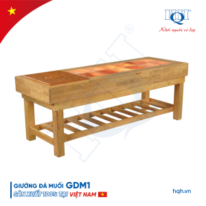 GIƯỜNG GỘI ĐẦU ĐÁ MUỐI HQH GDM1