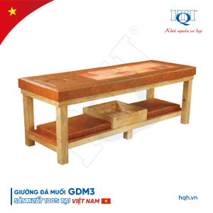 GIƯỜNG GỘI ĐẦU ĐÁ MUỐI HQH GDM3
