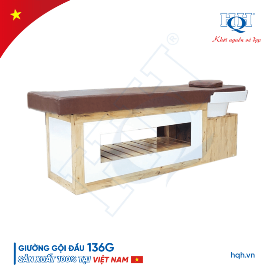 Giường gội đầu HQH 136G