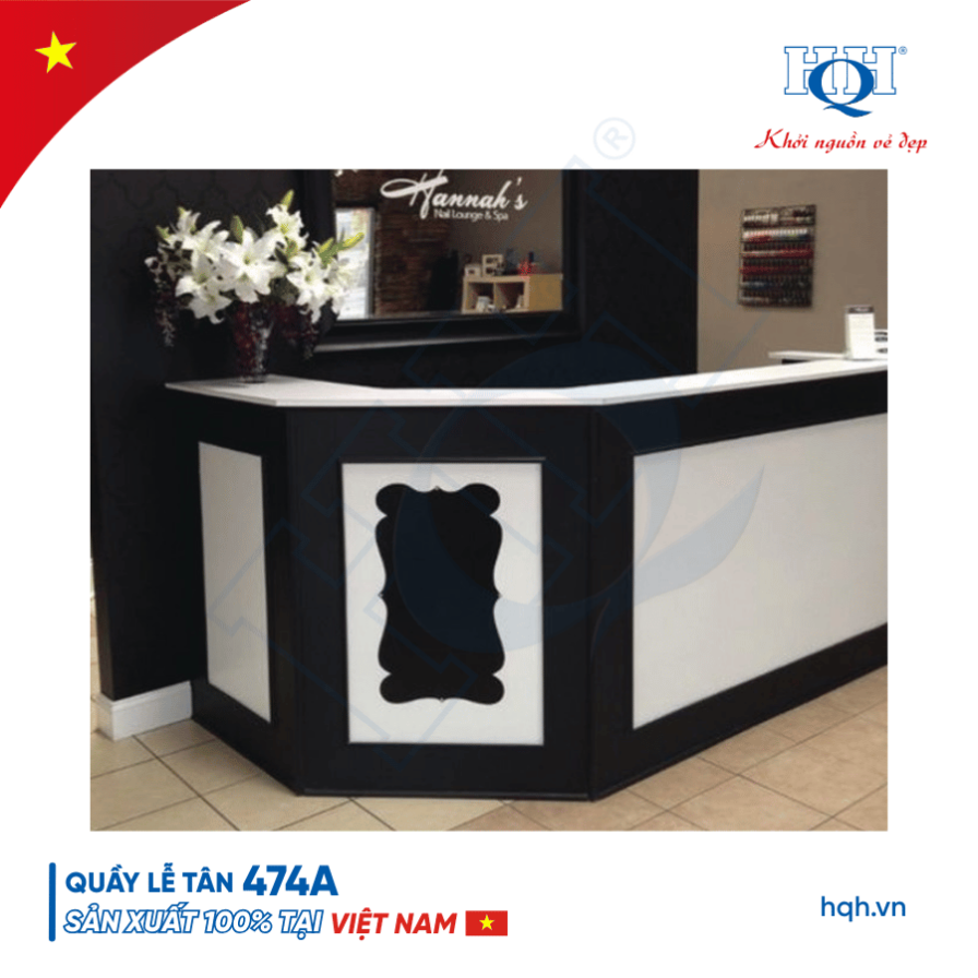 Quầy lễ tân HQH 474A