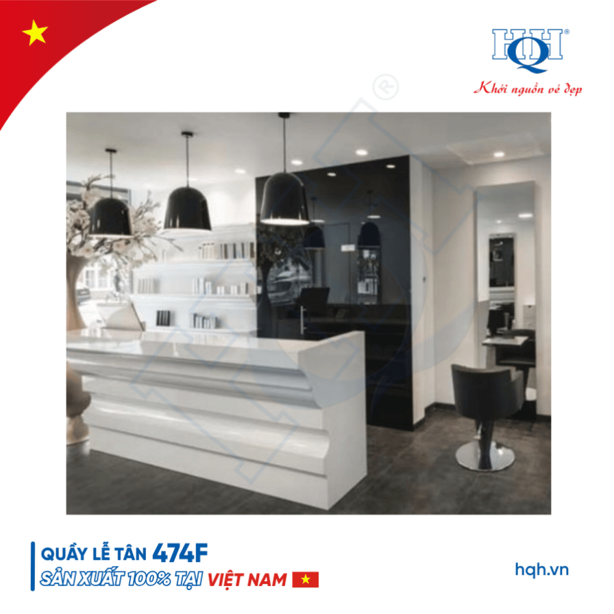 Quầy lễ tân HQH 474F