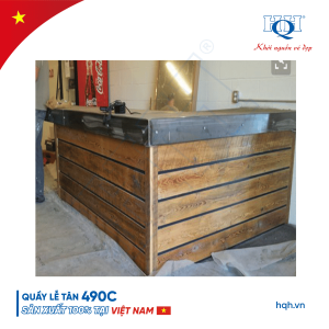 Quầy lễ tân HQH 490C
