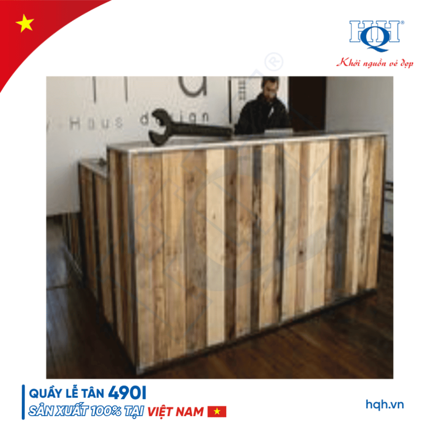 Quầy lễ tân HQH 490I