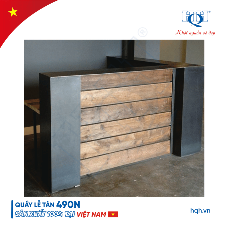 Quầy lễ tân HQH 490N