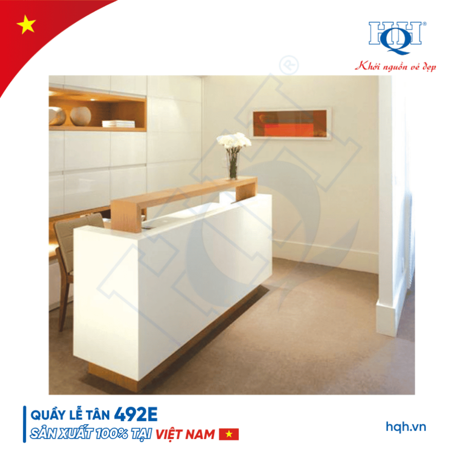 Quầy lễ tân HQH 492E