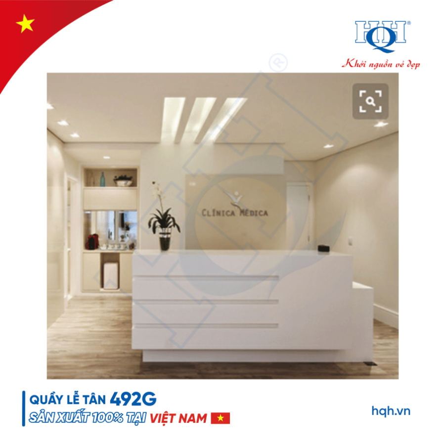 Quầy lễ tân HQH 492G