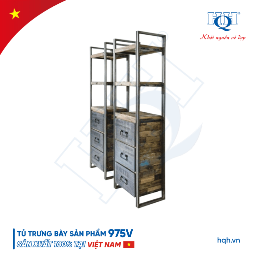 Tủ trưng bày sản phẩm HQH 975V