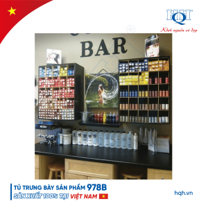 TỦ TRƯNG BÀY SẢN PHẨM HQH 978B
