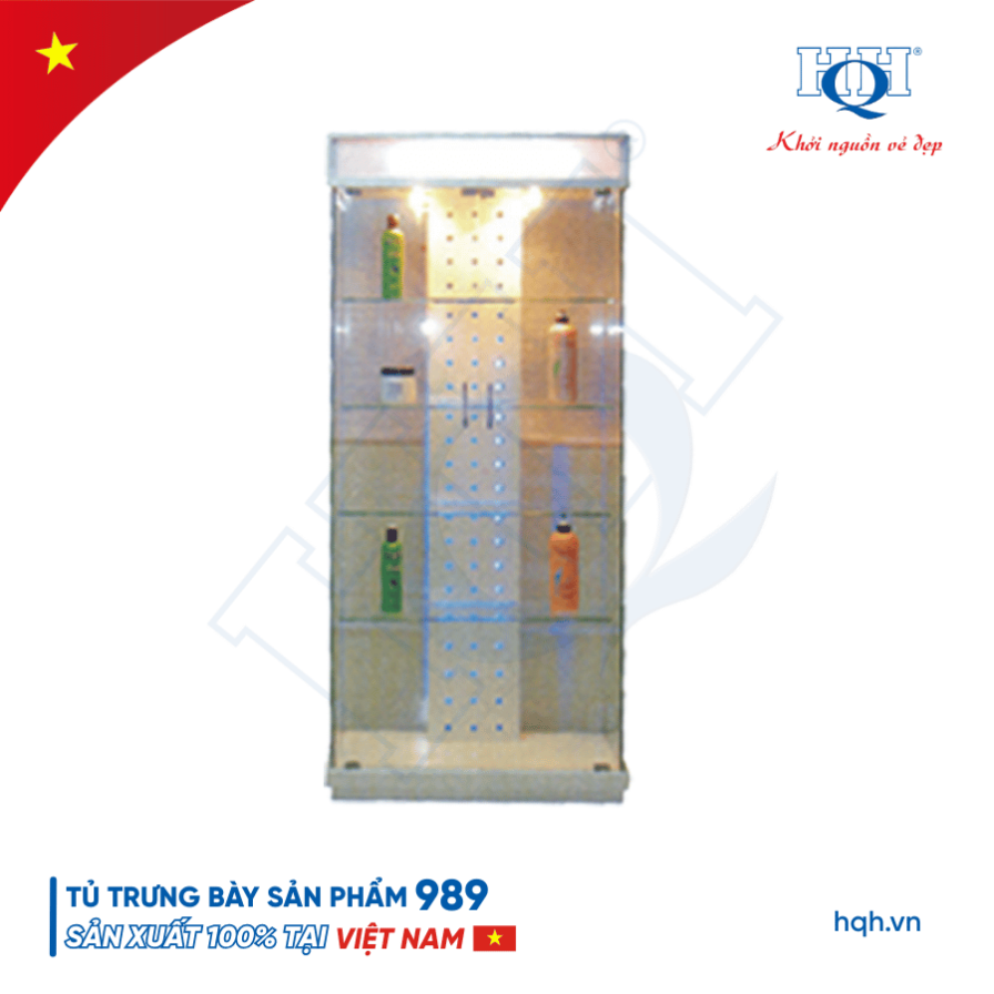 Tủ trưng bày sản phẩm HQH 989