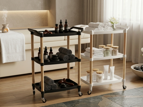 Cách Sắp Xếp Xe Đẩy Dụng Cụ Trong Spa Để Thao Tác Nhanh, Chuyên Nghiệp