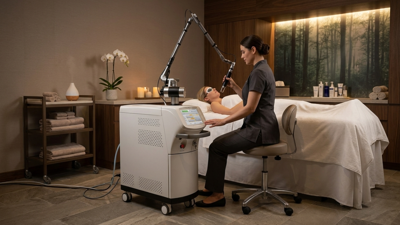 cách phân biệt máy laser trục khuỷu và laser cầm tay