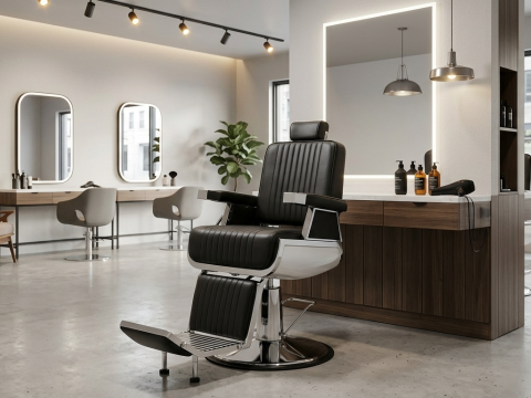 Những Chuỗi Barber Shop Thành Công Đang Sử Dụng Ghế Từ Nhà Máy HQH