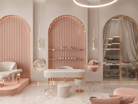 Xu Hướng Màu Sắc Nội Thất Salon Tóc Năm 2026: Đẳng Cấp Và Dẫn Đầu Xu Hướng